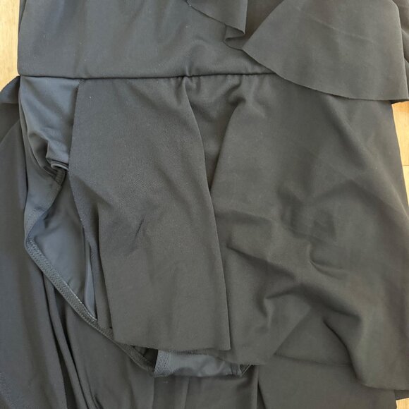 balera Black dance costume leotard with skirt - Picture 3 of 5